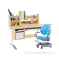 estudio de mesa y silla escritorio moderno